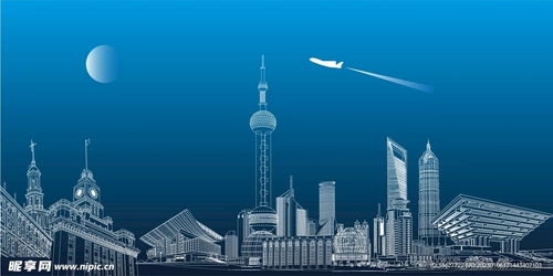 城市線條設計圖